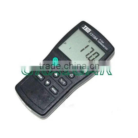 Digital Thermometer TES-1319A(K-type:-50-1350C) 150 Sets Data Memory Capacity with