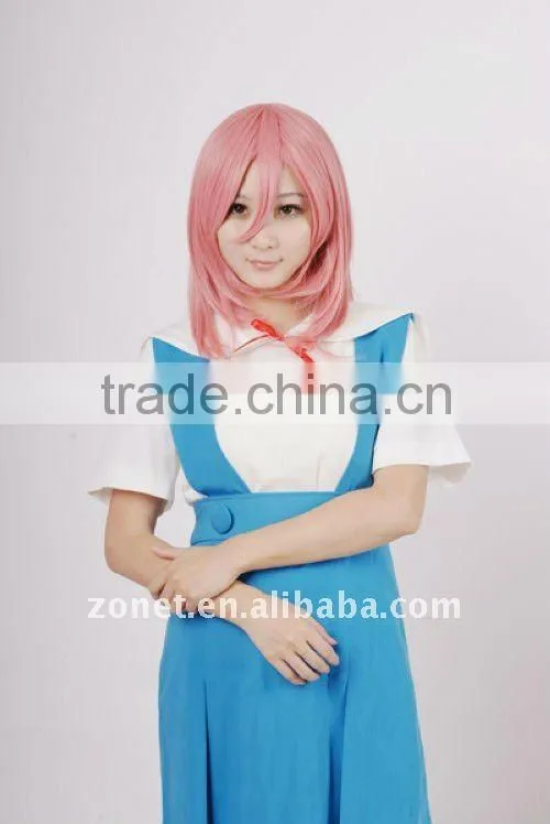 Fashion Cosplay Purple 60CM TARO PURPLE Long Straight Wig