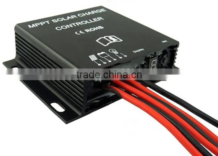 20a mppt solar charge controller air conditioner/generator electrical control panel waterproof IP68 12V 24V