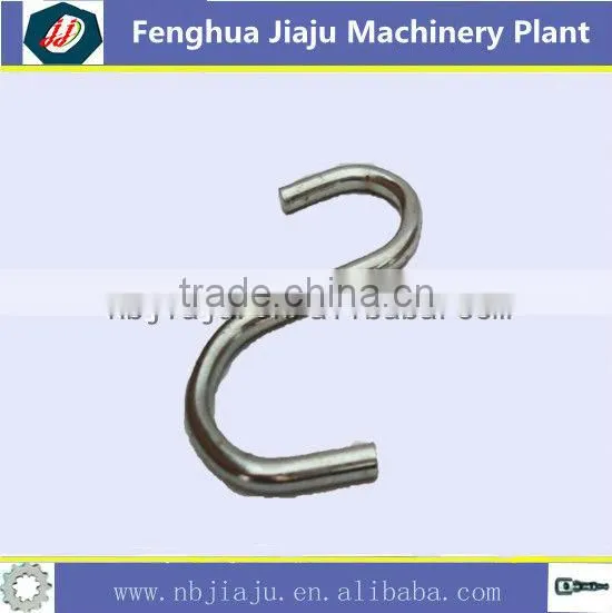 zinc plated square metal part with holes