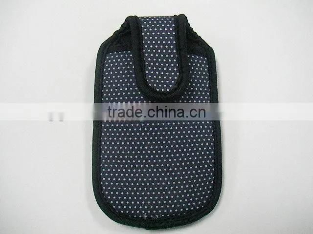 Sells lady popular Neoprene material Mobile phone soft package bag