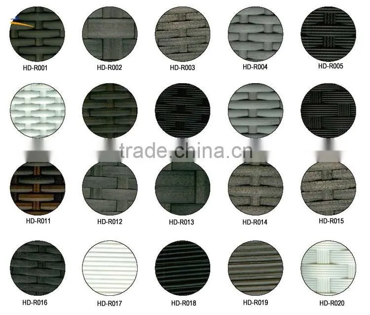 rattan cube garden furniture Made In China