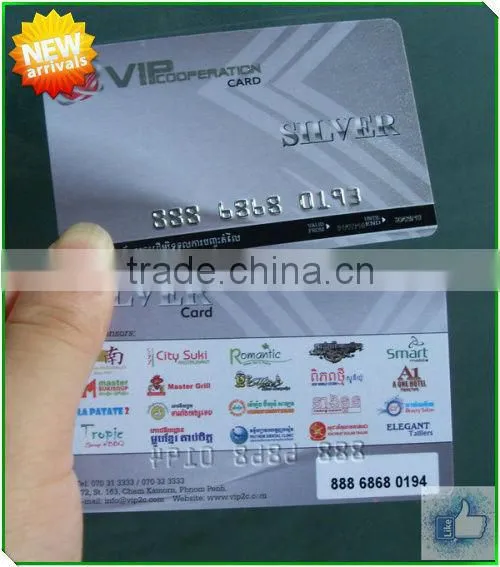 Quality Custom Plastic Club Member Card