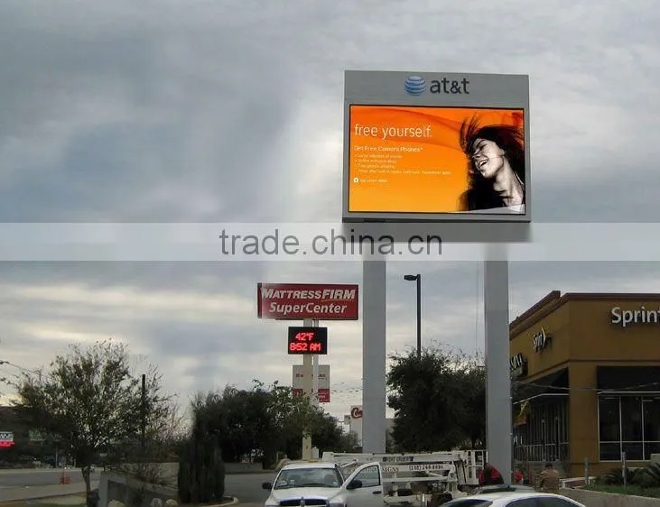 2015 new inventions hot double side led screen board