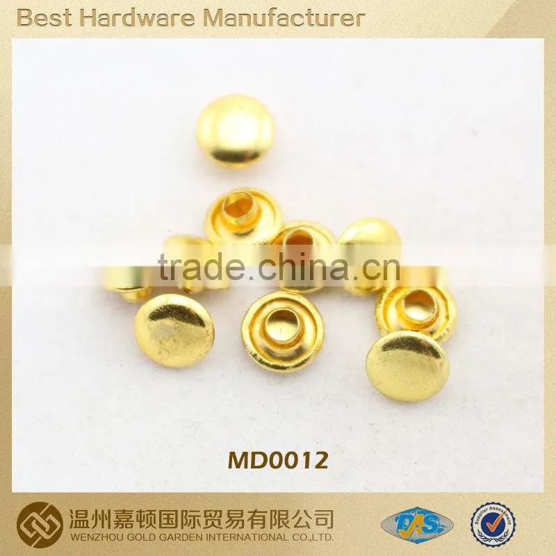 custom decorative metal jeans rivet and stud round head rivet