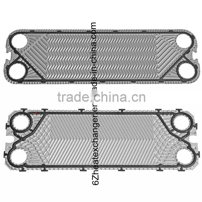 Alfalaval similar heat exchanger gasket and stainless steel plate