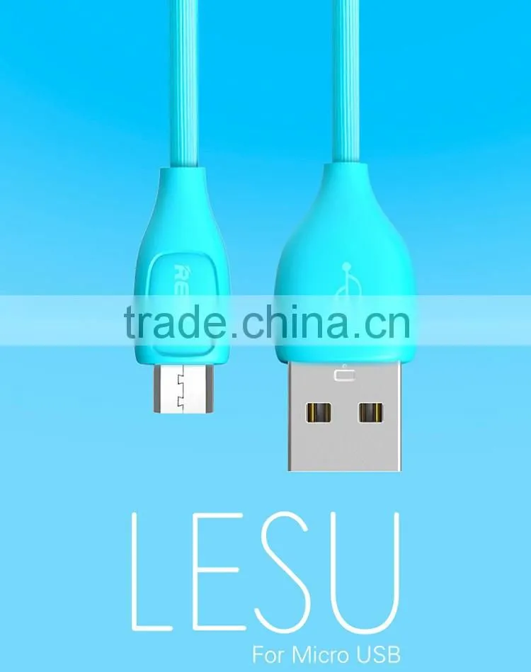 REMAX LESU Micro data charging USB Cable for Android mobile Phone