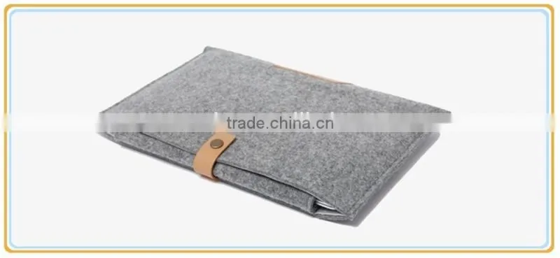 Hot Felt Protective Bag Laptop Sleeve Case For Macbook Laptop Air /Pro / Retina, 11.6",13.3"15.4"