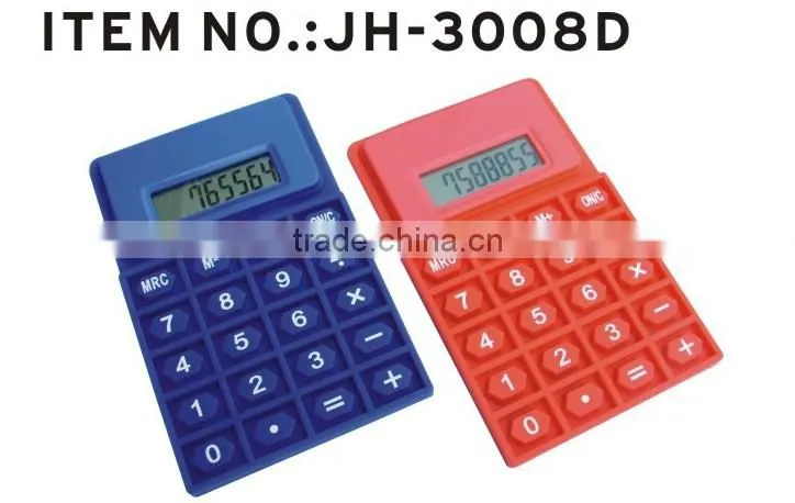 best price Promotion hot Sales flexible Silicone Rubber Calculator