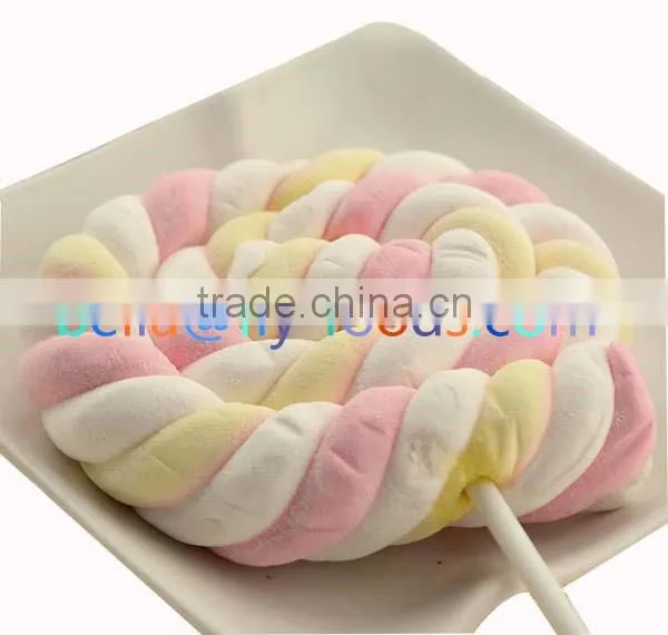 Sales Fruit flavours watermelon slice shaped marshmallow candy