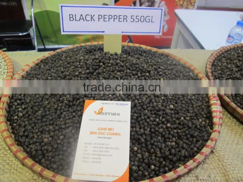 Vietnam Pepper - Black pepper - White pepper - Skype : Visimex03