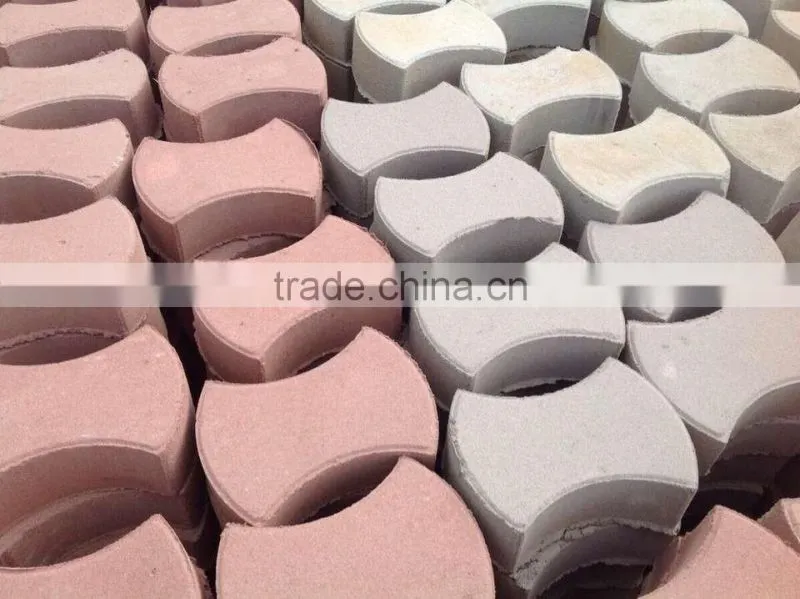 Good quality high production QTJ4-26C Hollow/paving block making machine with vedio
