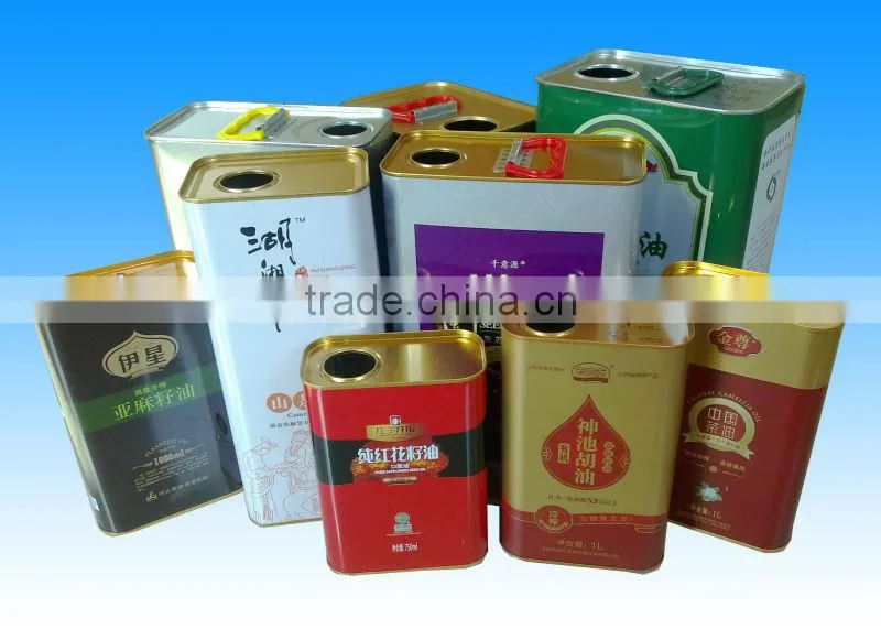 3L blend oil tin can