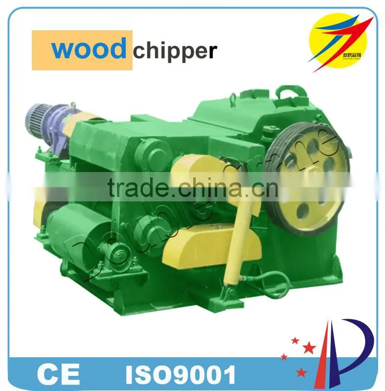 CE industrial wood drum chipper machine / wood pellet processing chipper