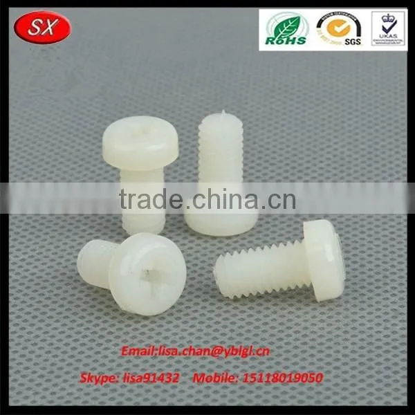 m4 Internal Thread Aluminum Round Nut with Yellow Zinc