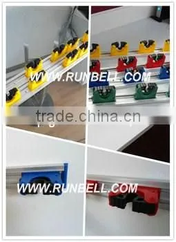 Plastic Mop and Broom Holder with Sliding Clips
