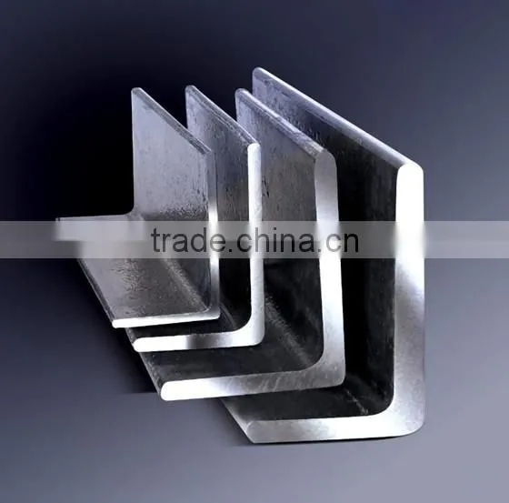 SS400 or Q235 Steel Profiles mild steel angle bar from China