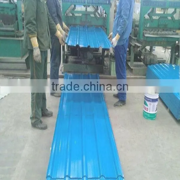 Colored Corrugated Steel Sheet