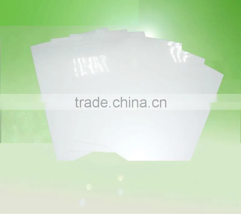white PVC sheets for cards