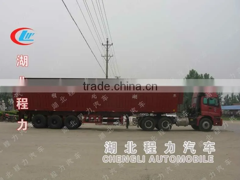Tri-axle coal semi trailer sale