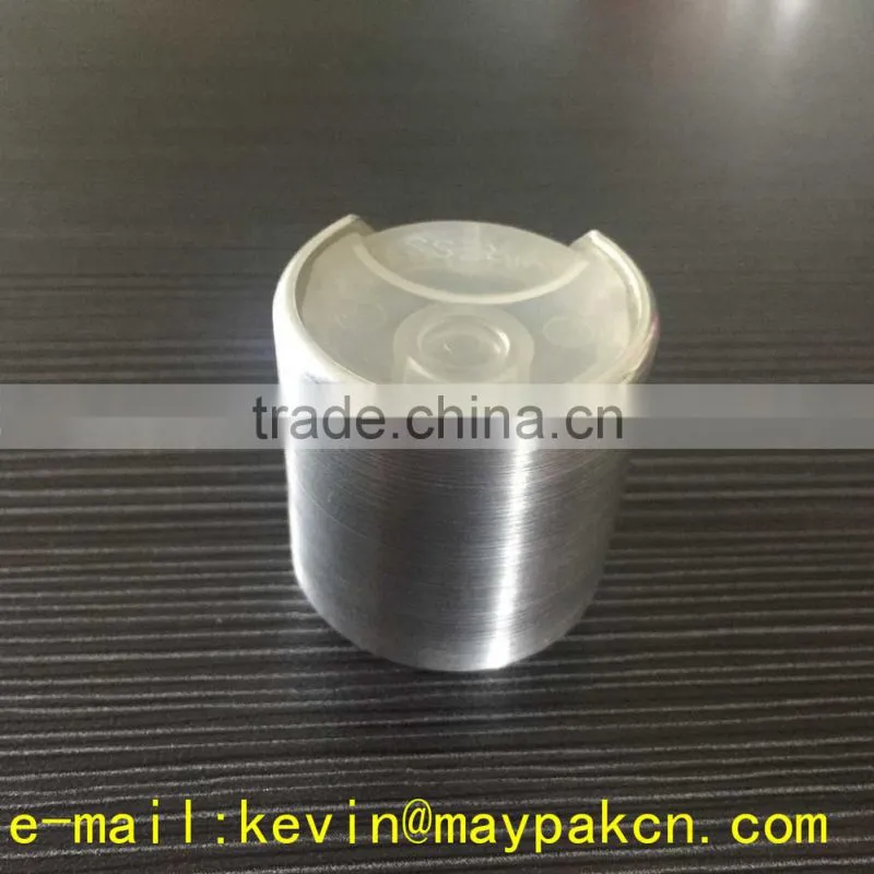 2016 high quality UV metal disc top caps for bottle, custom aluminum dosc top cap*