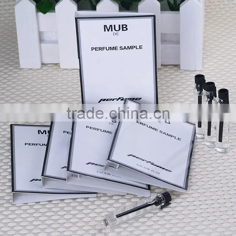 Various Customized Authentic Perfume Fragrance&Tester Fragrance Perfume With Card Packaging