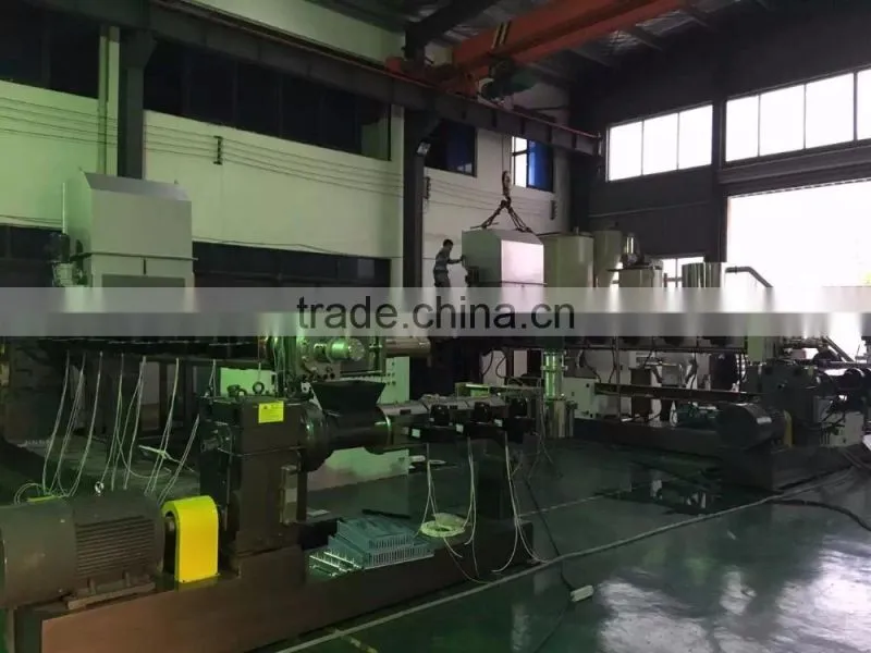 plastic granulator / PP PE film scraps plastic pelletizing machine / cost of plastic recycling machine