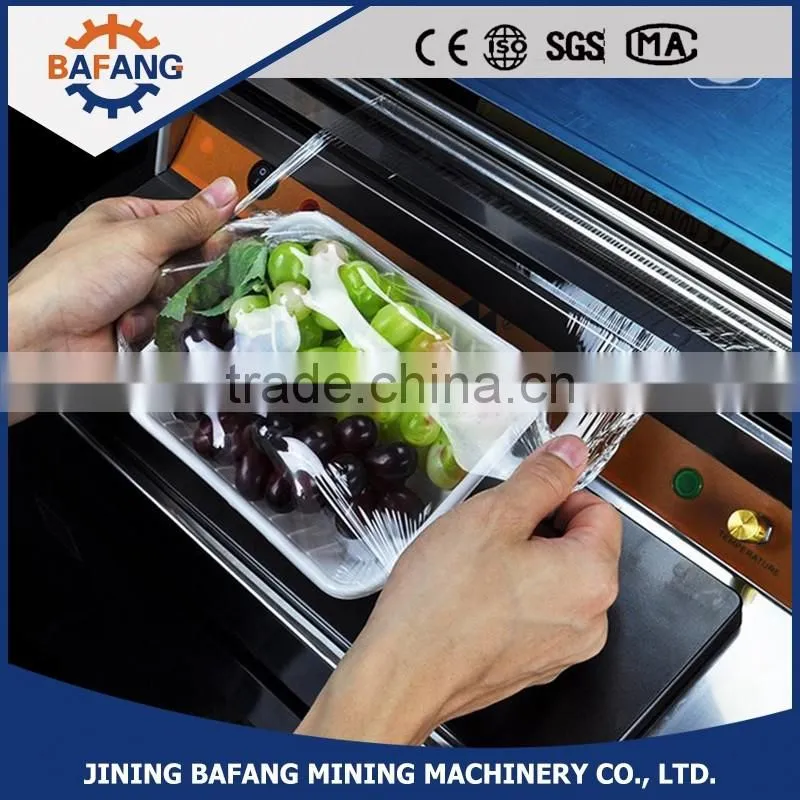 High Efficiency Pe Cling Film Wrapping Machine, stainless iron