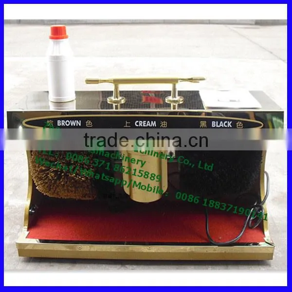 China Manufacturer office use shoe polish machine