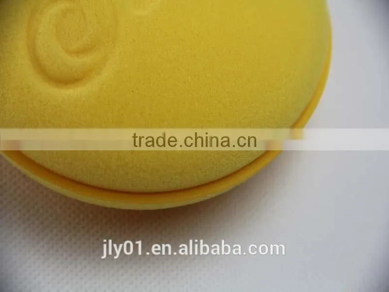 Hottest!!! car waxing applicator sponge pad carton shape