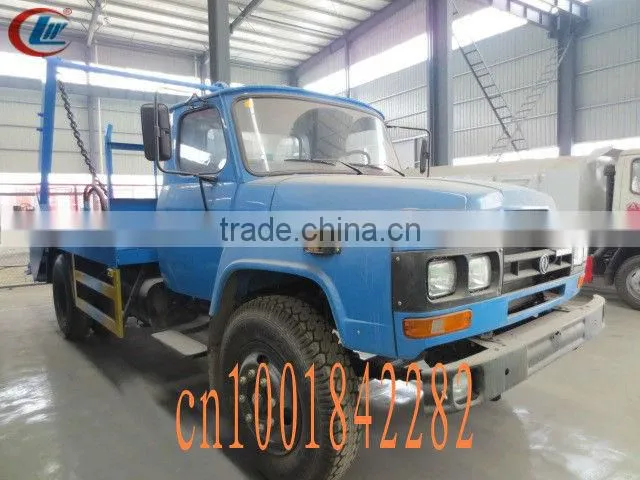 DONGFENG 140 4*2 Side Lift Swing Arm Garbage Truck 6CBM
