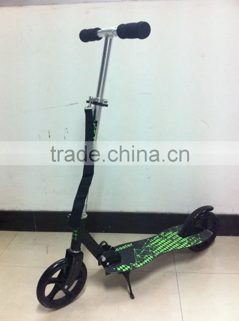 Big wheel foot pedal two footed kick scooter