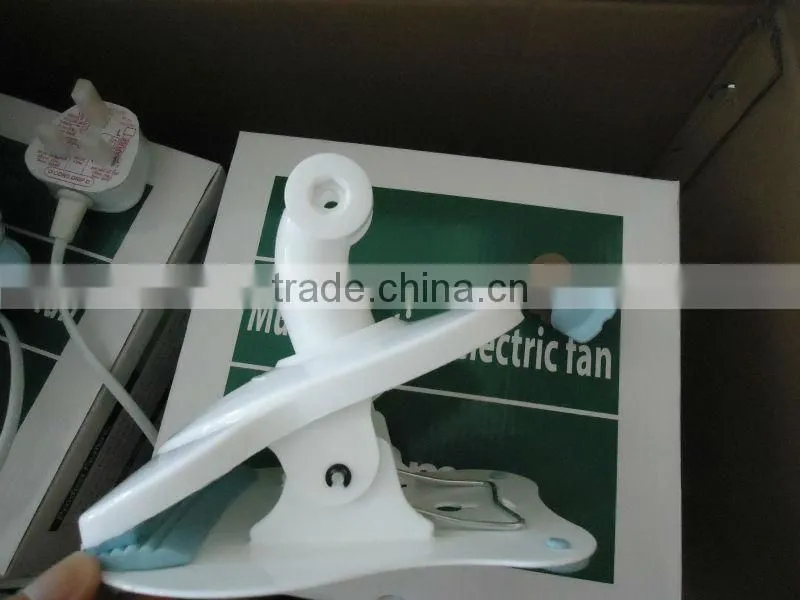 180mm Table clip fan for hydroponics