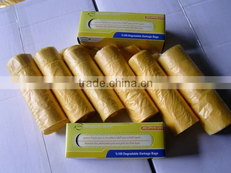 plastic garbage bag/refuse sack in box