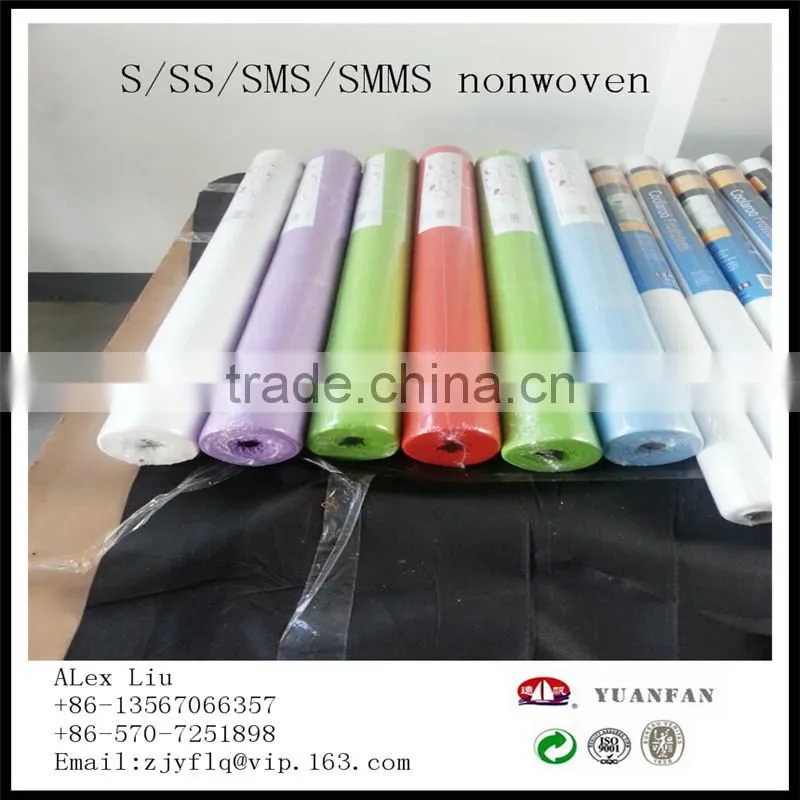 Small roll pp non woven table cover