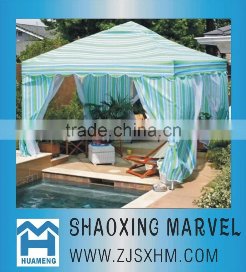 Folding beach tent
