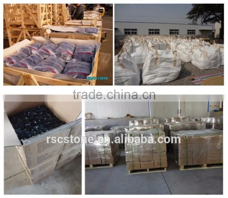 Hot sell natural white meshed pebble