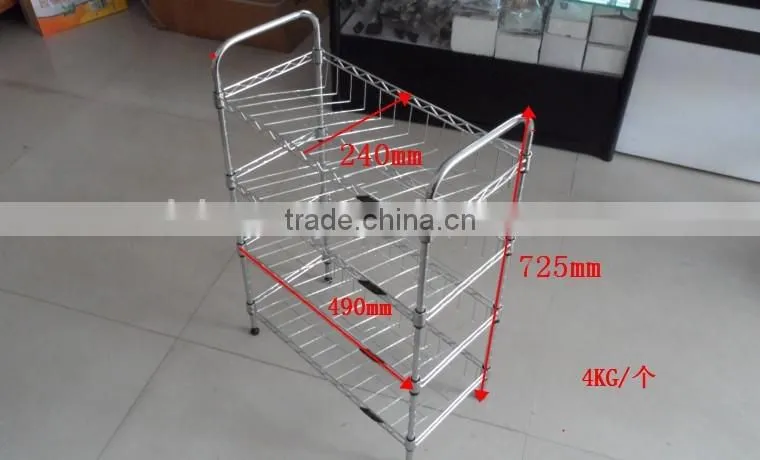 metal wire Shoe Rack Organizer Standing Storage Shelf