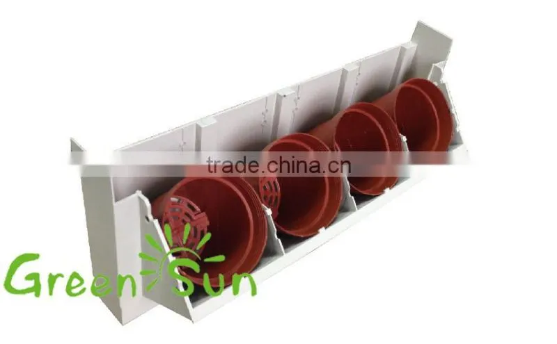 GreenSun 2016 hot sale green wall planter,living wall planter,vertical green wall garden planter,planter pots