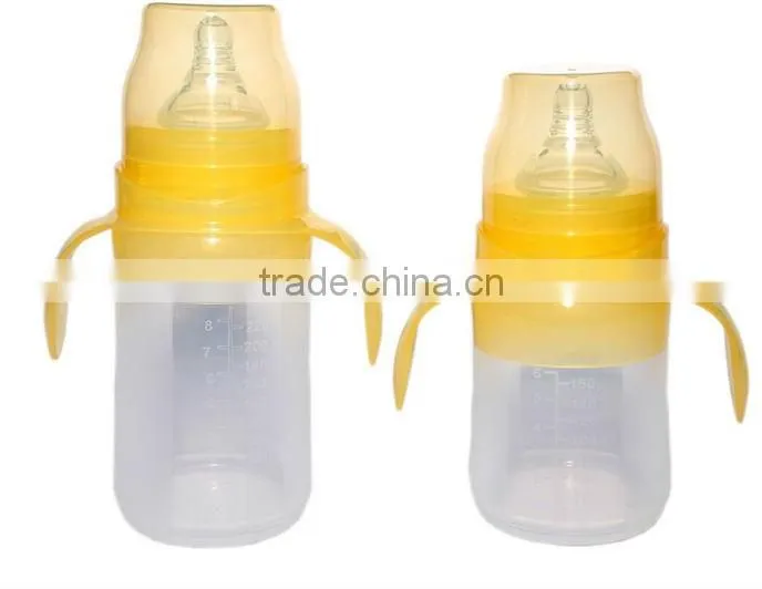 High quality eco-friendly silicone baby feeding bottle