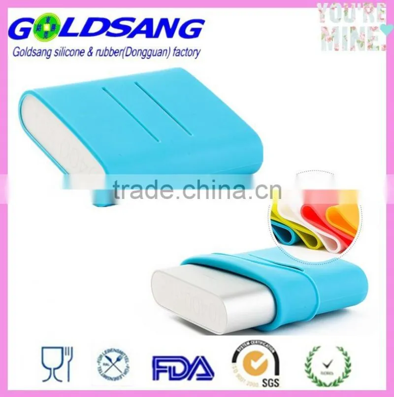 2014New 10400mah Power Bank Silicone Protective Cover Case