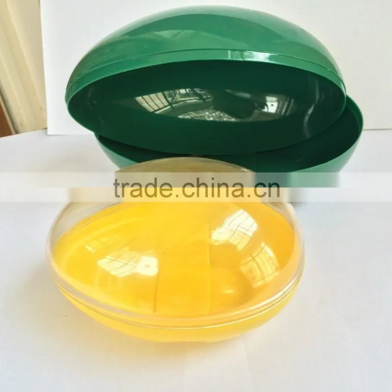 Food grand PS material Easter egg container/plastic easter egg/animal easter egg