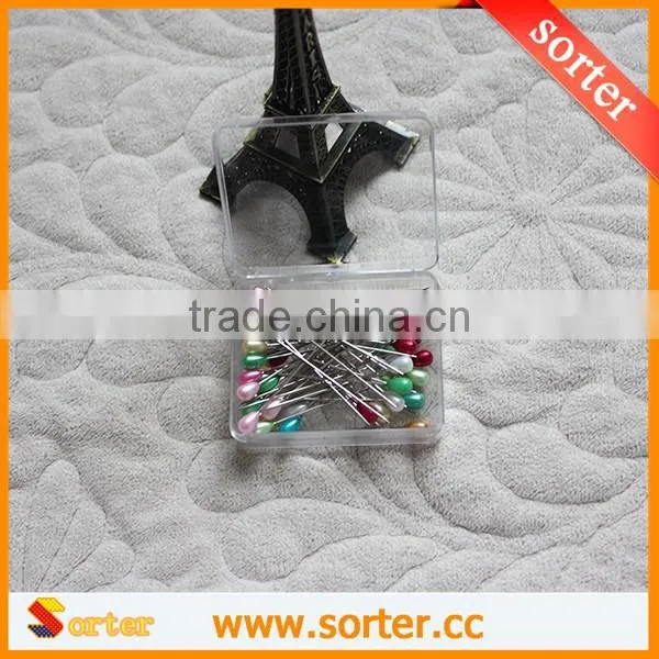 Wholesale Glass Pearl Head Quilting Pins,Round Shape Ball Pearl Head Pins