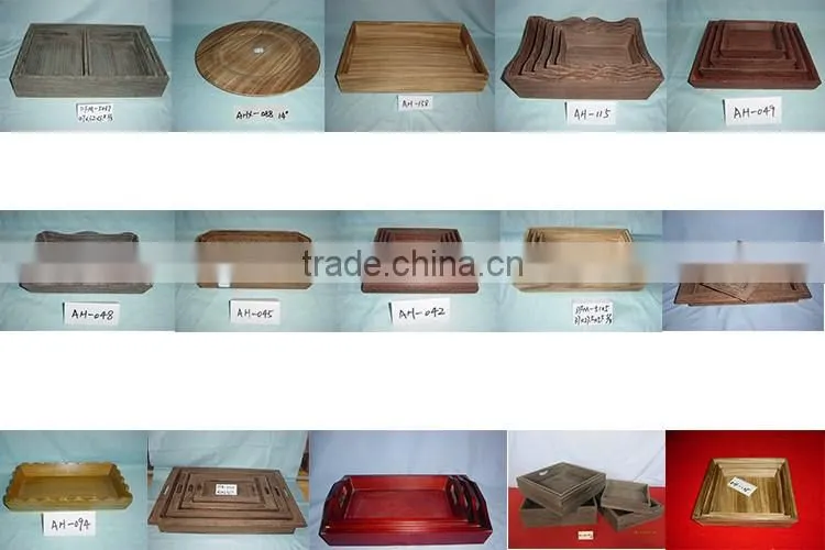 NEW factory supply wholesale high quality shabby chic wooden tray