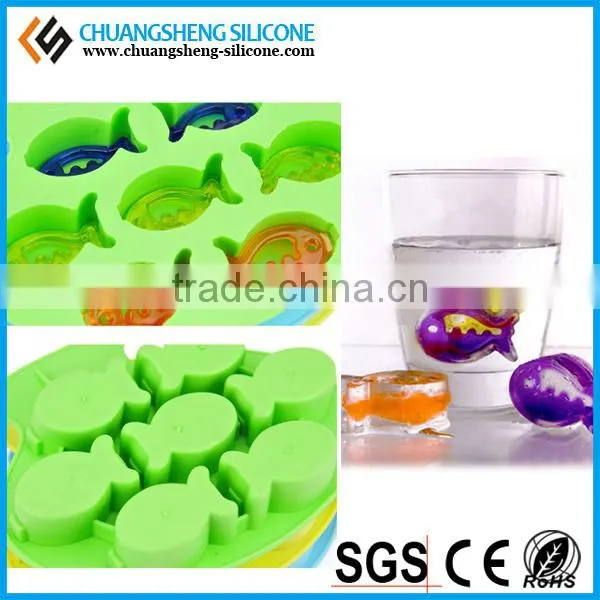 Cute design freeze mold, ice cream mold tray