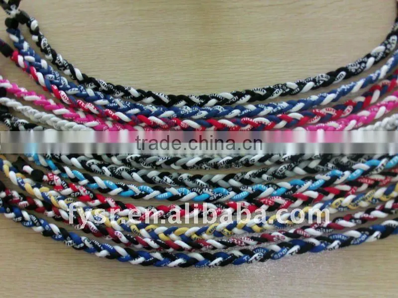 Power Titanium Sports Necklaces custom titanium necklace