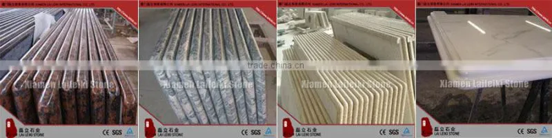 Pre Cut scratch resistant high density Granite Countertops Molded Vanity Tops