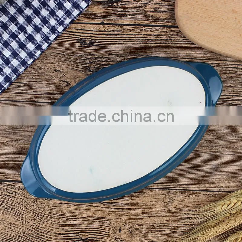 10inch ceramic baking cheese pan