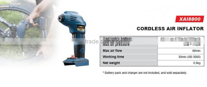 XAI8800 18V Cordless Air Inflator