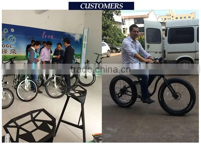 China factory wholesale 20 inch folding ebike fat tire beach cruiser electric bike